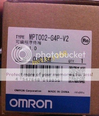 #2105--OMRON Interactive Display MPT002-G4P-V2 *hu
