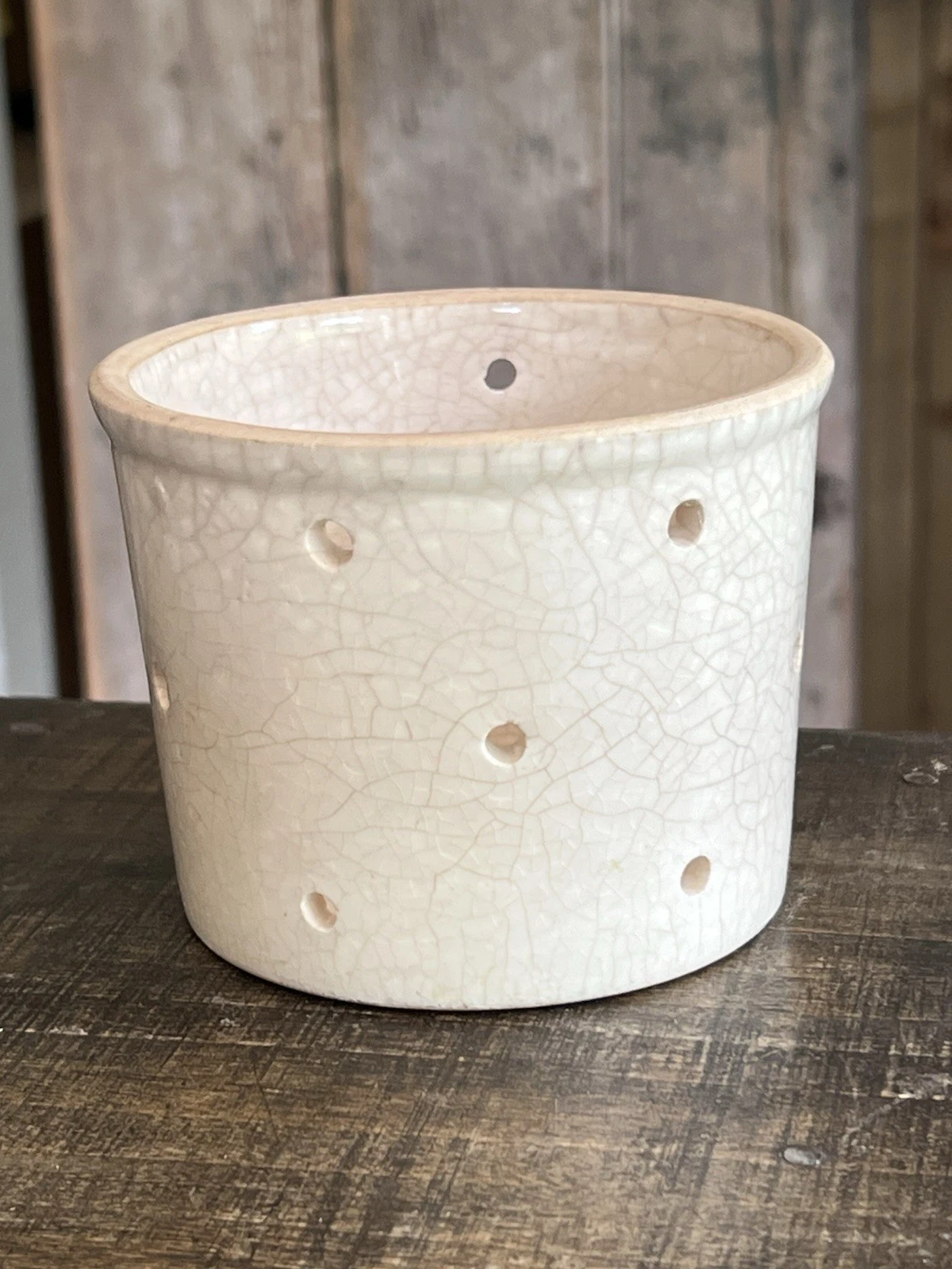 Vintage French Stoneware Faisselle Cheese Mould
Opens in a new window or tab