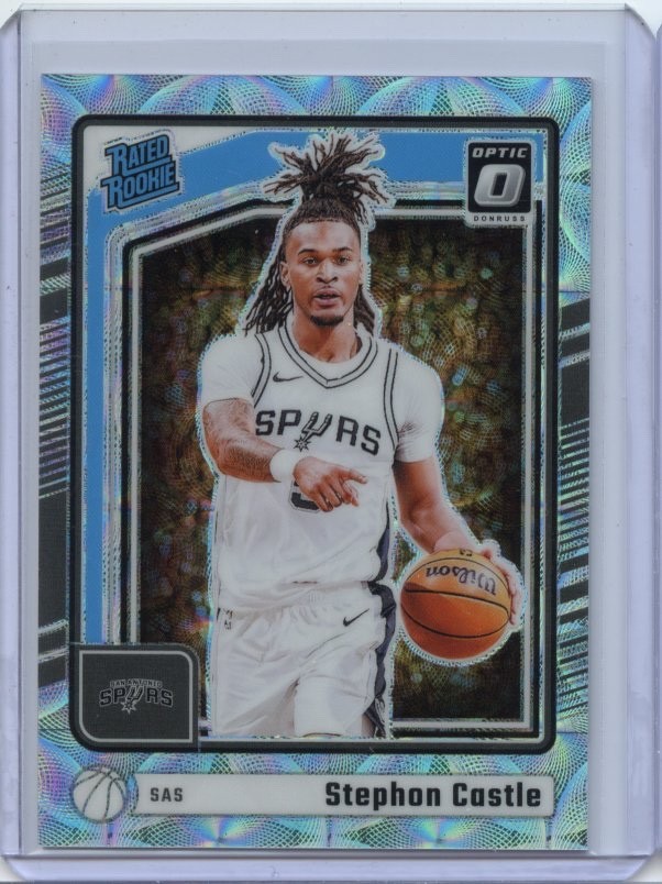 2024-25 Donruss Optic STEPHON CASTLE #254 RC Premium Box Set Scope Prizm 14/249