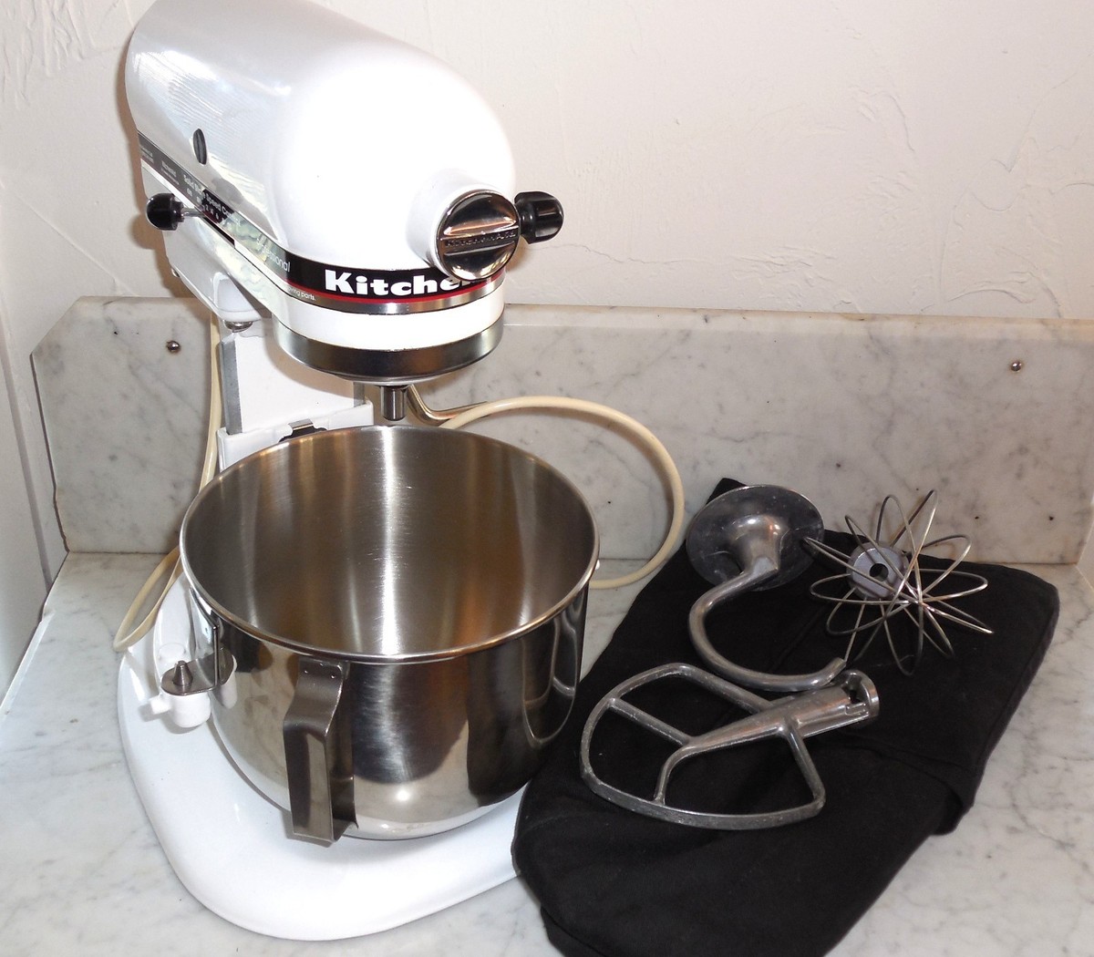 KitchenAid Professional 5 Stand Mixer KSM50PWH White for sale