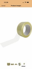 Clear Acrylic Carton Sealing Tape, 6 Rolls/Pack, 2" X 110 Yards / 1.9 Mil Thick,
