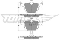 Tomex Brakes TX 14-81 Bremsbelagsatz, Scheibenbremse FüR BMW