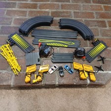 VTG TYCO SLOT CARS/TRACKS/CONTROLLERS/ACCESSORIES LOT UNTESTED PARTS