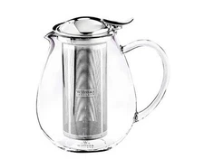 Wilmax Thermo Glass Tea Pot (29 Fl Oz)|Open Stove Safe