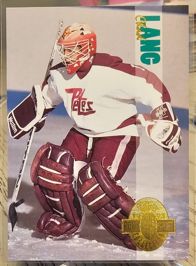 1993 Classic Four Sport Collection Chad Lang #214 Dallas Stars