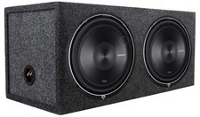 2 Rockford Fosgate Punch P2D4-12 12" 1600W Subwoofers  Sealed Enclosure Box