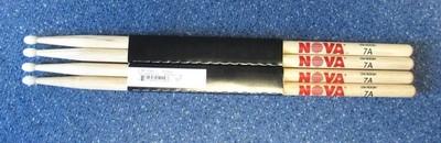Vic Firth Nova 7AN  Nylon  Tip  American Hickory  Drum Sticks   2 Paar