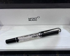 Montblanc classic luxury Christmas gift black ballpoint pen 02