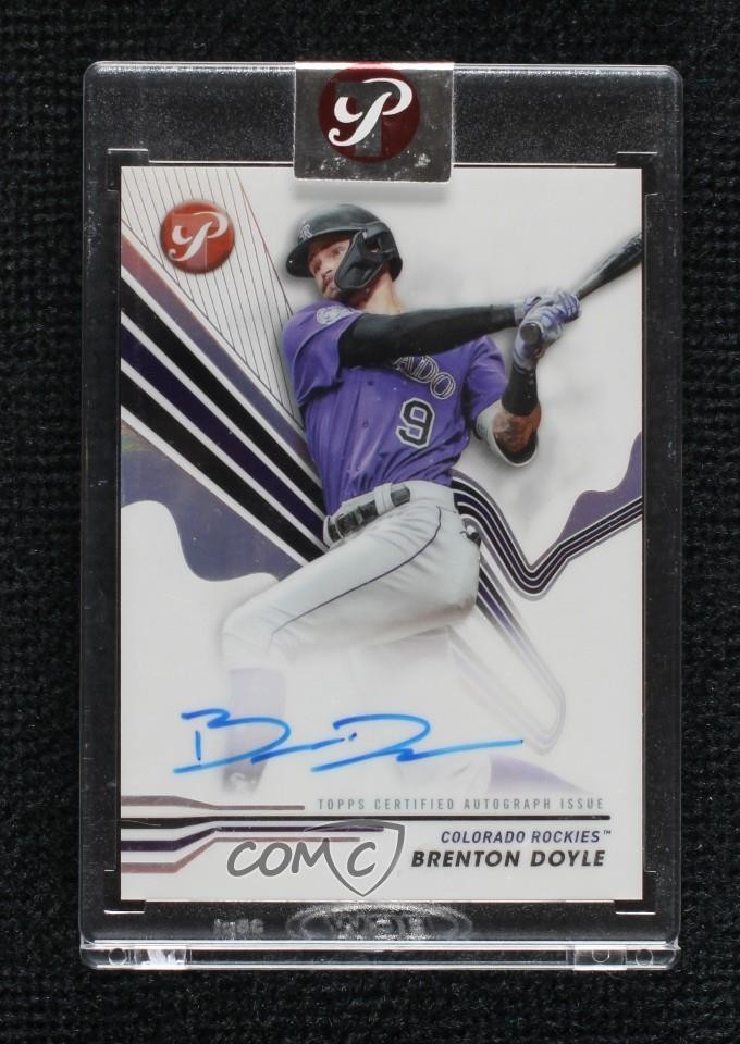 2024 Topps Pristine Brenton Doyle #PA-BD Auto 03cc