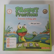Logic Roots Froggy Fractions Math Games for Fourth 4th Grade and up,