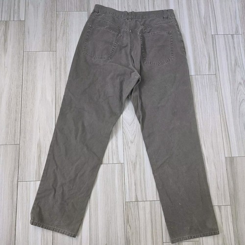 Polo Ralph Lauren gamba dritta marrone kaki pantaloni jeans uomo taglia 34x32 - Foto 2 di 6