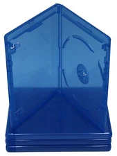 Viva Elite 12.5mm 1 Disc Premium Bluray Replacement Movie Storage Case 3 Pack