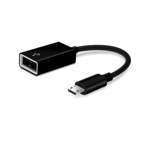 2 Pack Micro USB Cable Male Host to USB Female OTG Adapter Android Tablet Phone - 第 2/3 張圖片