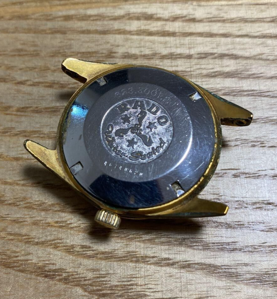 Junk Rado Golden Horse Watch Vintage Mechanical Automatic Date