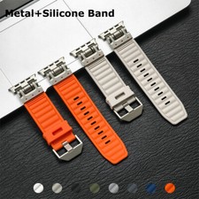 Soft Strap for Apple Watch Ultra 3 49mm Series11 10 9 8 7 6 Sports Silicone Band
