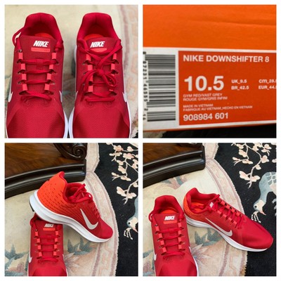 nike downshifter 8 mens red