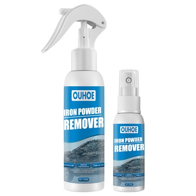 30/100ml Iron Powder Removers Metal Cleaning Rust Sprays Iron Powder Cleaning QD