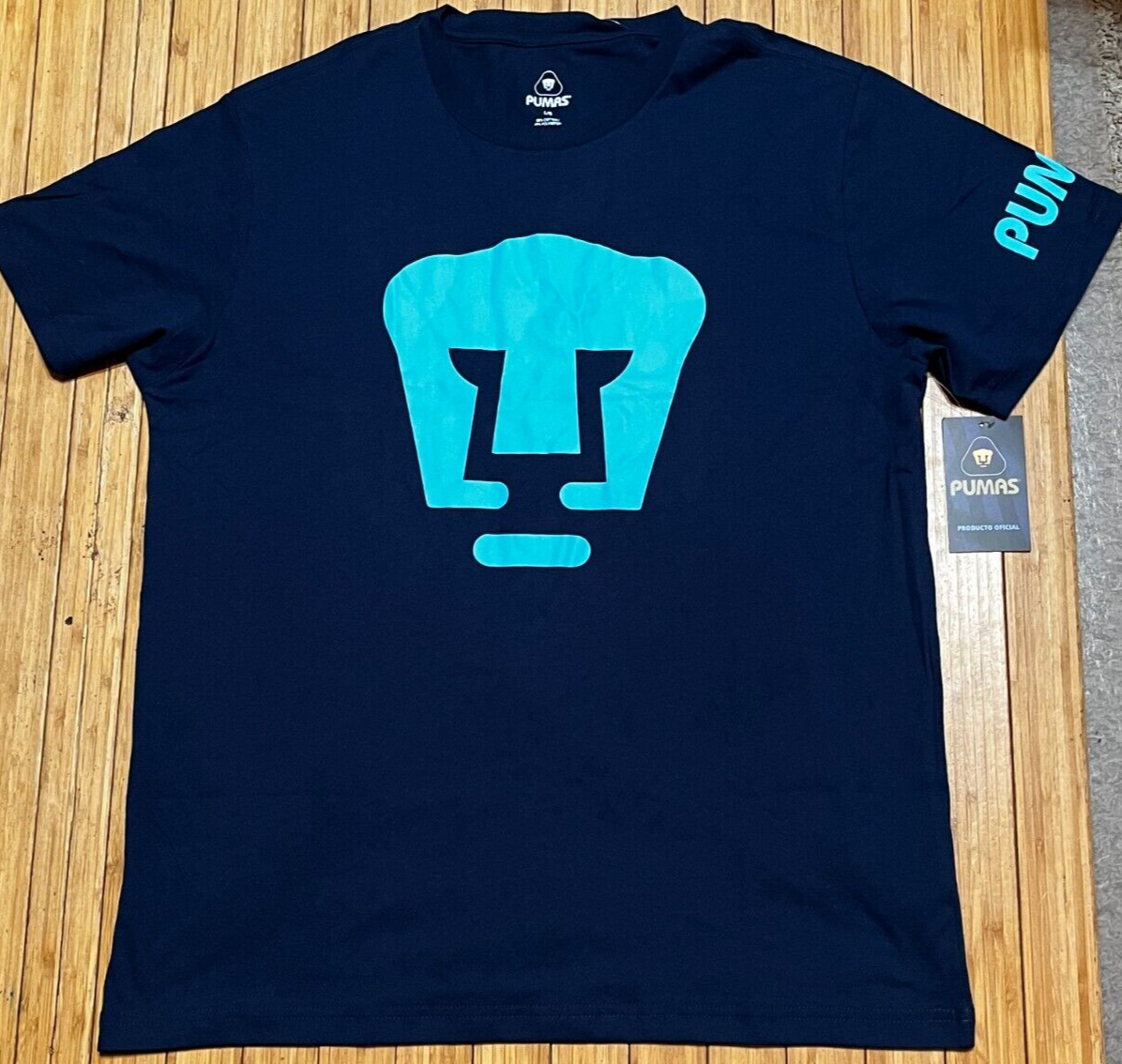 Liga Mx Pumas #12 Cesar Huerta Blue Jersey Shirt Size Large NWT