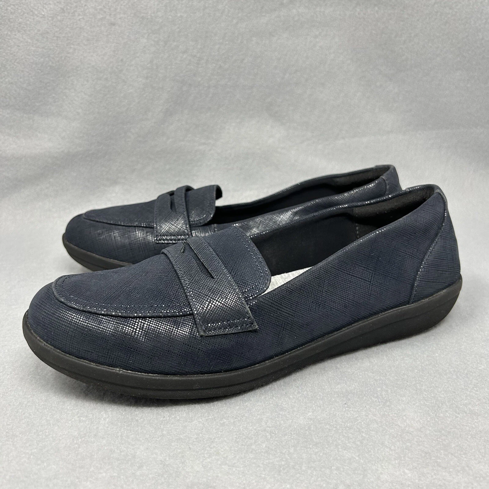 Mocassino donna Clarks Cloudsteppers Sillian 2.0 Hope blu taglia US 10