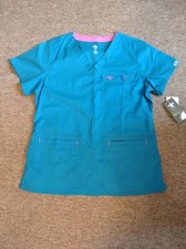 Couture Nurses Scrubs, Shirt, Top Size M Womens