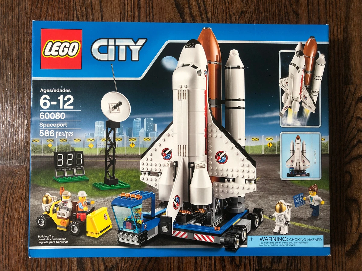 undergrundsbane Drastisk mel LEGO City Spaceport 60080 - Space Shuttle Astronaut - New Factory Sealed |  eBay