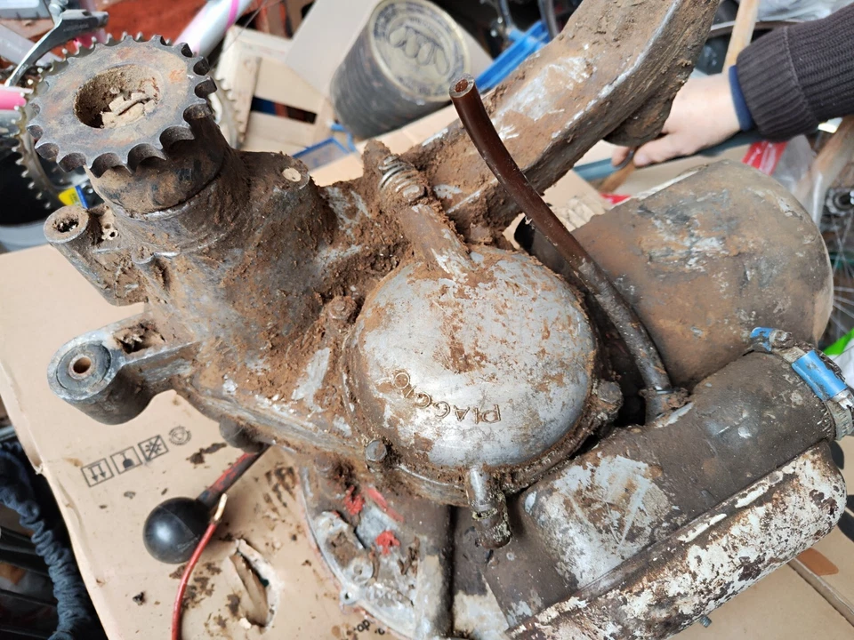 PIAGGIO APE YEAR 1954 / 55 COMPLETE ENGINE MOTORE COMPLETO - Image 3 of 4