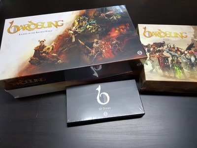Bardsung + Fables (Kickstarter Extras) + 3D Doors - Dungeon Crawler - NEU & OVP!