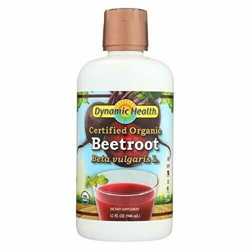 Dynamic Health 32 Ounce (2 Pack) Beetroot Juice