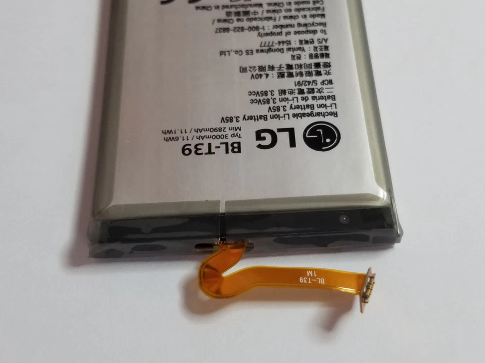 Сменный аккумулятор BL-T39 3000 мАч для TracFone LG K31 Rebel L355DL LGL355DL - Изображение 3 из 4