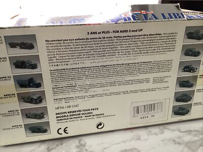 SOLIDO LIMITE 50e ANNIVERSAIRE 1944/1994 - DODGE WC56 COMMAND CAR 1/43