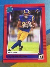 2021 Donruss Football Pick Your Red Press Proof Vets & Rookies - Buy More & Save