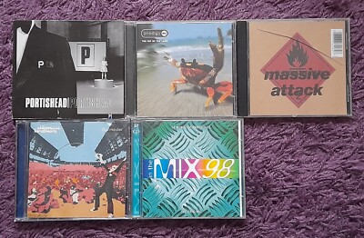 90s Dance CD Album Bundle - Portishead, Massive Attack, Prodigy, Chemical Bros