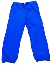 Vintage Woolrich Fleece Lined Snow Pants USA Adjustable Full Side Zip Medium