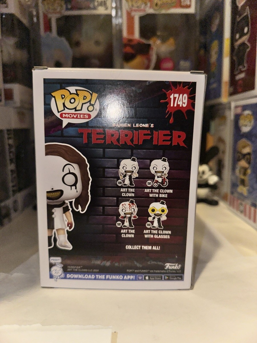 レアFUNKO POP! テリファー　アートザクラウン　リトルパールガール　蓄光 POP! ポップ/ テリファー: アート・ザ・クラウン with バイク