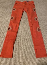 Adriano Goldschmied Super Skinny Legging Jeans Southwestern 24R $198 Made In USA