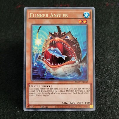 Yu-Gi-Oh! Flinker Angler - MAZE-DE042 - Rare 1. Auflage NM