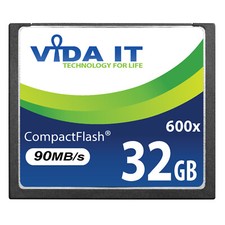NEW 32GB Compact Flash CF Memory Card Supports Video Recording in Full HD UHD 4K
