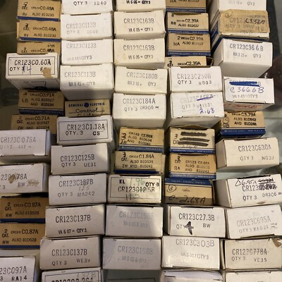 #ad Lot of 3 GE General Electric CR123C Thermal Heater Elements Many Sizes $18.00