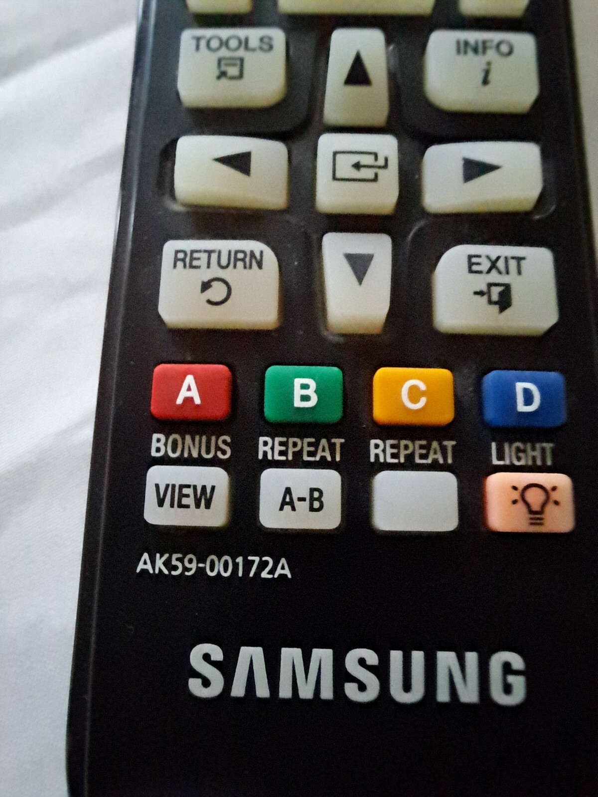 Rectangle Items Remote Control Samsung AK59-00172A Black TV Remote Control Battery Operated ...