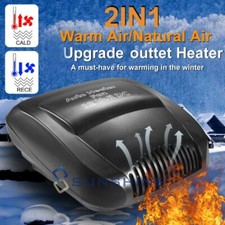 150W Watts Car Heater Defroster Demister Heating Fan Plug in Cigarette Lighter