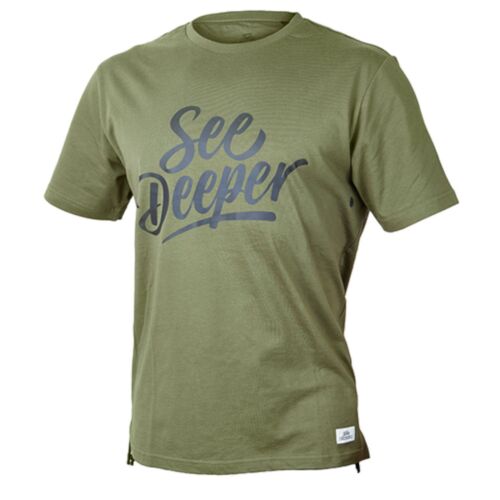 Fortis T-Shirt See Deeper Green - Angelshirt, Anglerbekleidung, Kleidung, Shirt - Bild 1 von 1