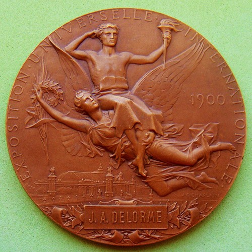 1900 Paris France Exposition Universelle Internationale bronze award