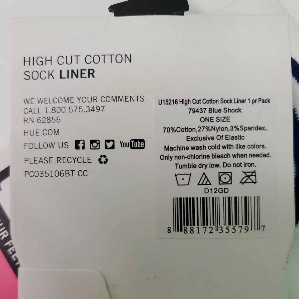 Носки женские скрытые с высоким вырезом подкладка оттенок 3 пары ценная упаковка синие - Изображение 4 из 4