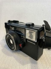 OLYMPUS AUTO FOCUS QUAQTZDATE Point Shoot Film Camera FROM JAPAN Excellent
