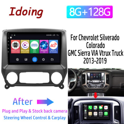 For Chevrolet Silverado & GMC Sierra 2014-2018 Android Navi GPS Car Stereo Radio