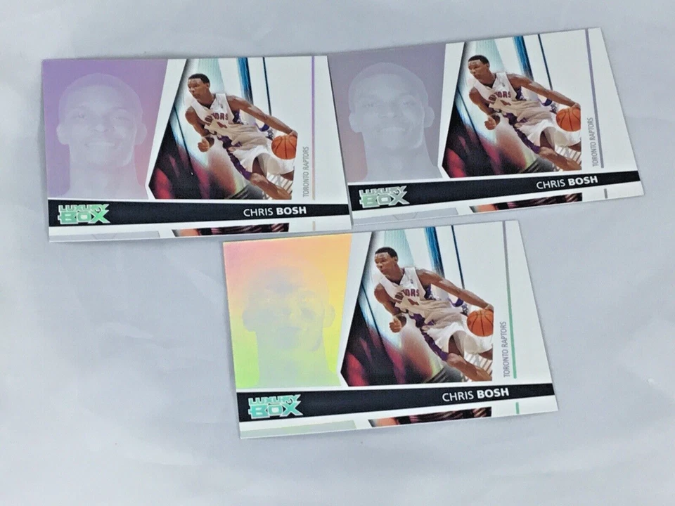 2005-06 Topps Luxury Box Main Reserved Chris Bosh #27 group of 3 - Image 2 of 3