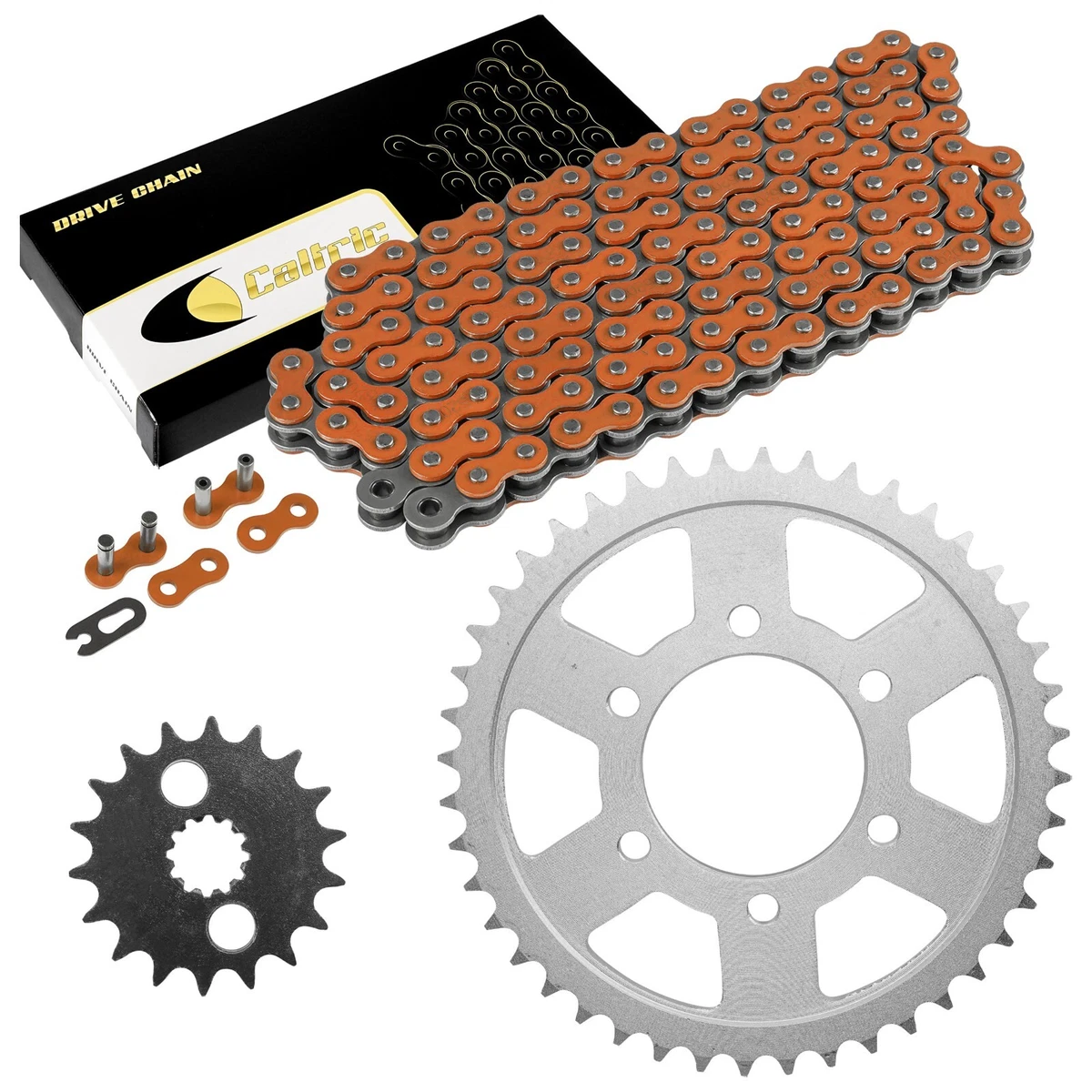Drive Chain & Sprockets Kit Fits KAWASAKI ZX1200 Ninja ZX-12R 2000