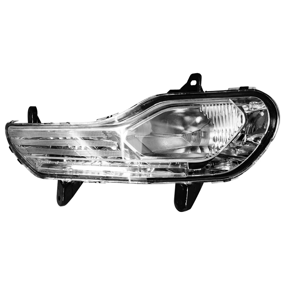 Left Front Bumper Fog Light Turn Signal Lamp Assembly For 2013-2016 Ford Escape - Image 3 of 4