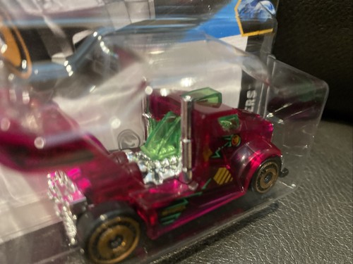 Hot wheels let’s race nine of 10 rig storm hot rod semi truck dragster - Bild 8 von 10