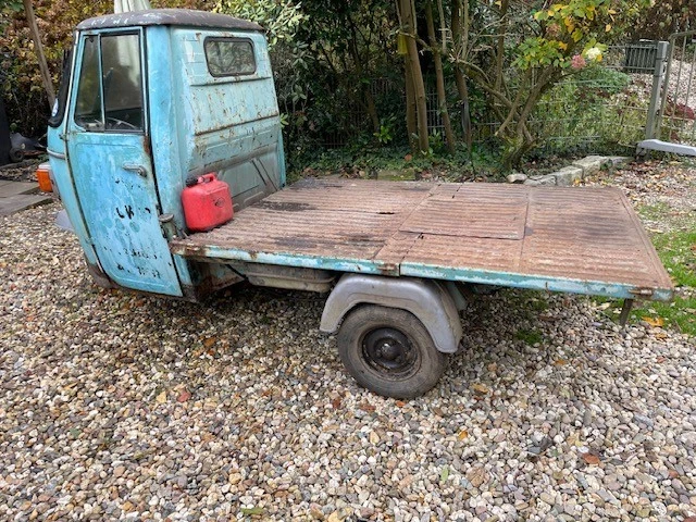 Dreirad Piaggio APE 600 MPV - Bild 4 von 4